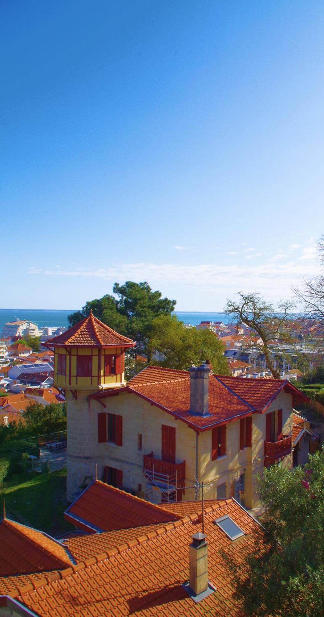 Les Villas De La Ville D'Hiver Palissy Аркашон Екстериор снимка